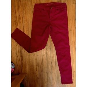Red Michael Kors jeans